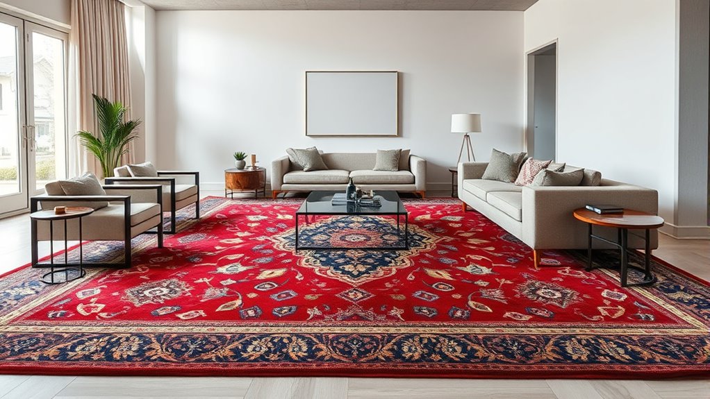 balance bold with minimalism
