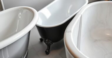bathtub material comparison