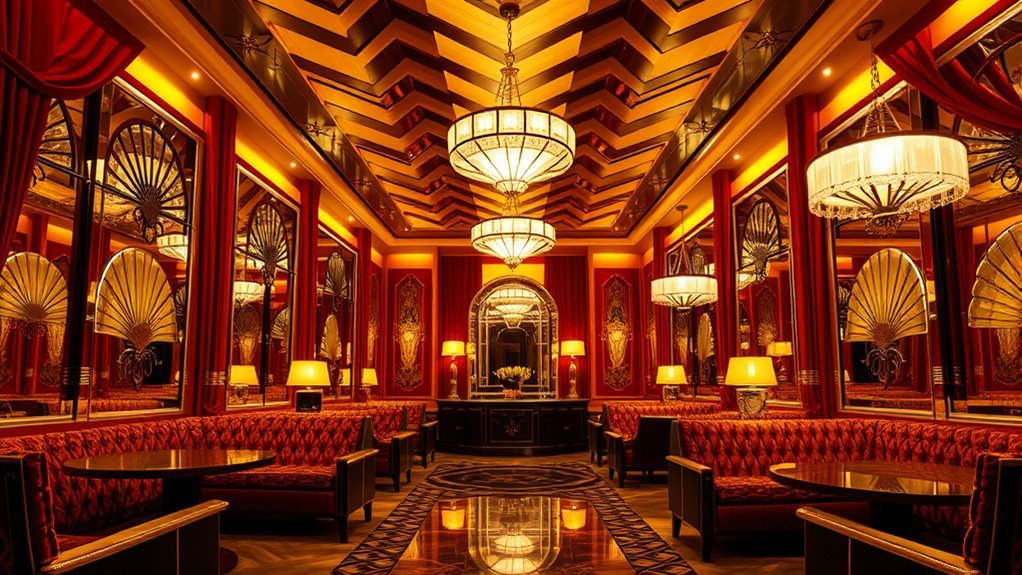 bold geometric symmetry patterns