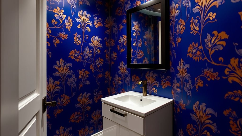bold walls make statement