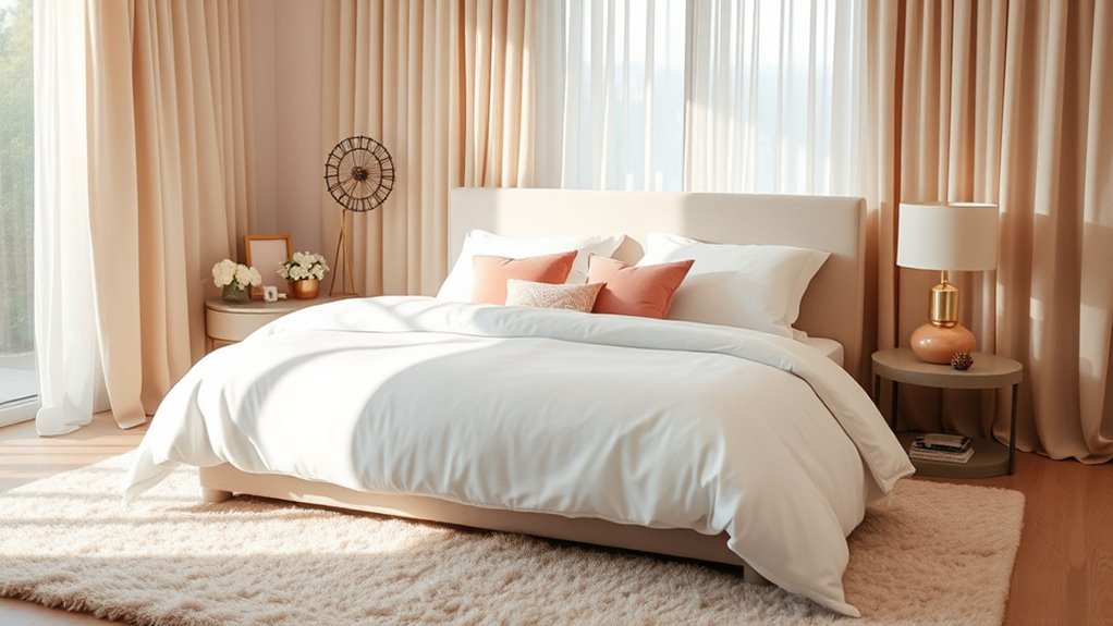 choose soothing harmonious tones