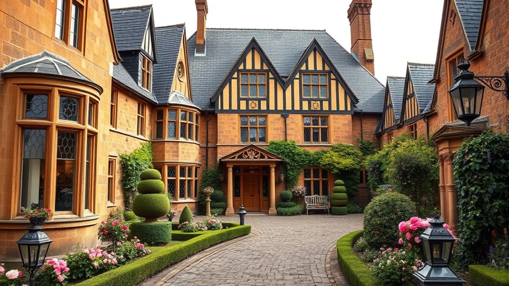 classic elegant manor design