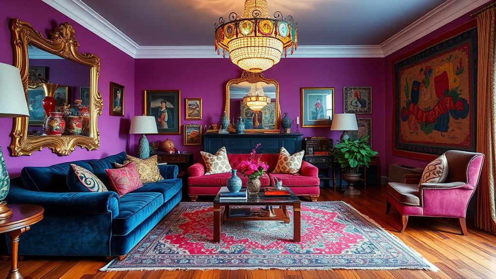 colorful eclectic statement accessories