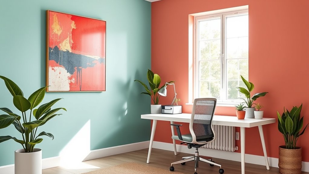 colorful walls boost creativity