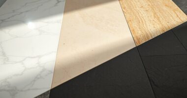 comparing stone floor materials