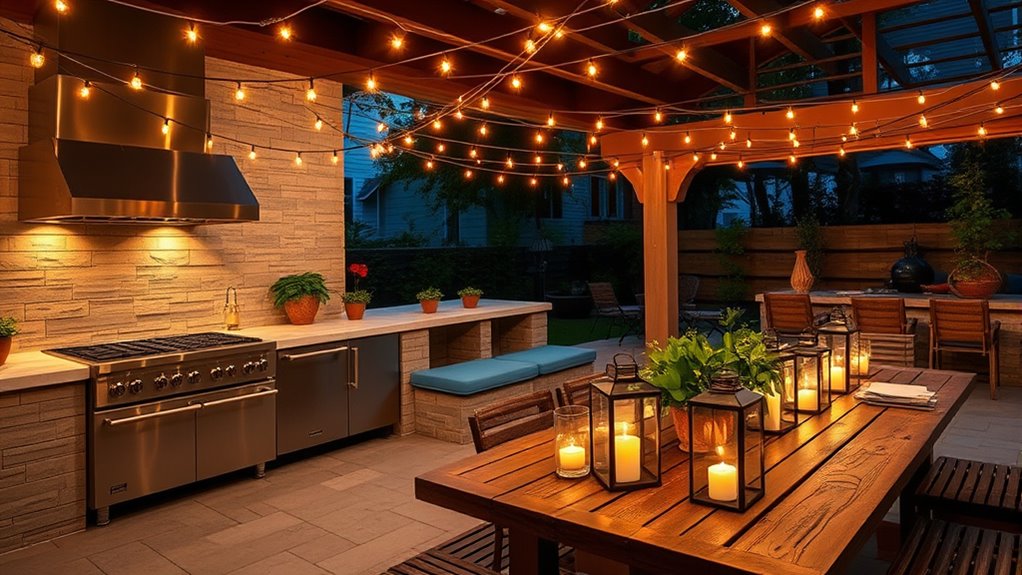 create cozy evening ambiance