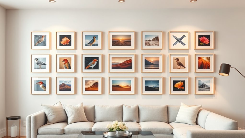 create harmonious visual balance