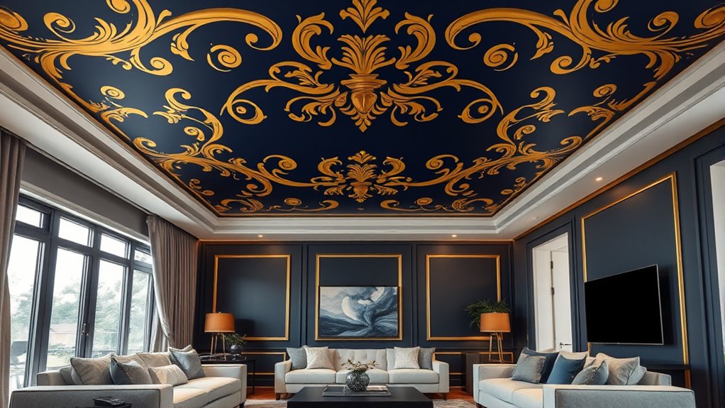 create stunning ceiling features
