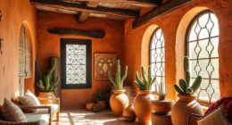 desert inspired textured decor