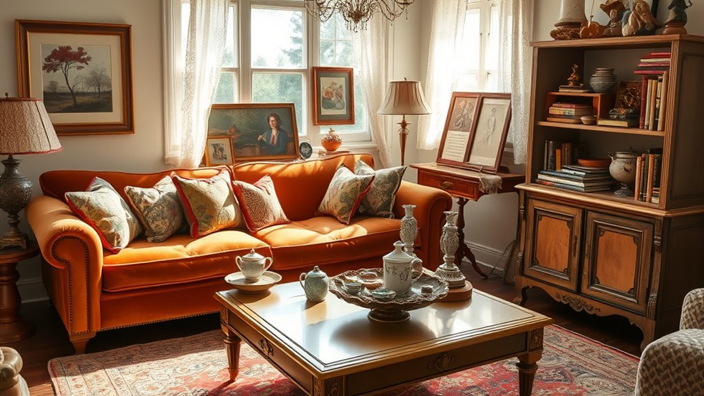 eclectic vintage home decor