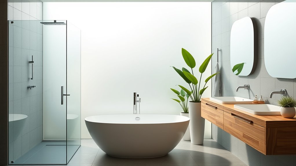 eco friendly water saving bathroom