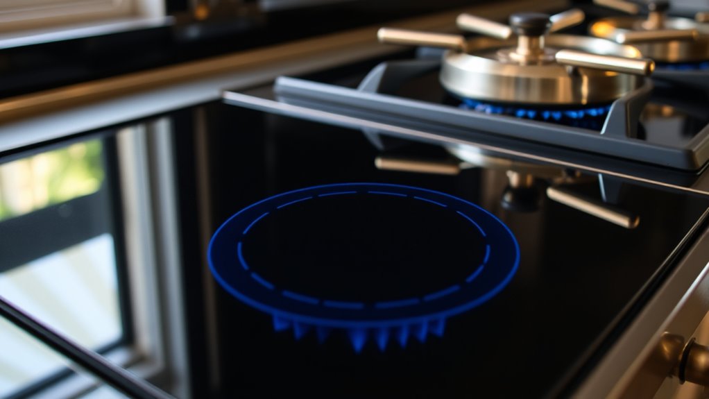 electromagnetic heating and gas