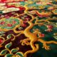 elegant artistic silk carpets