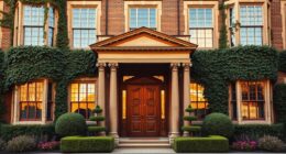 elegant british manor architecture