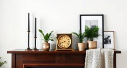 elegant fireplace mantel decoration