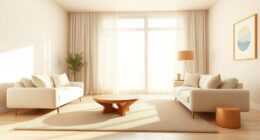 elegant warm minimalist design
