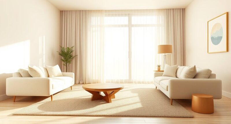 elegant warm minimalist design