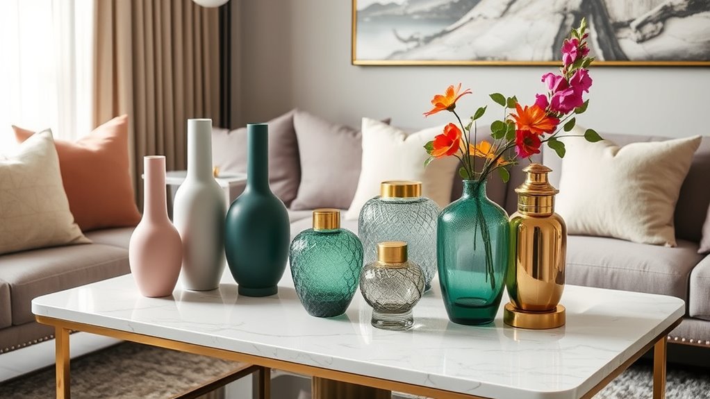 elevate decor with statement vases