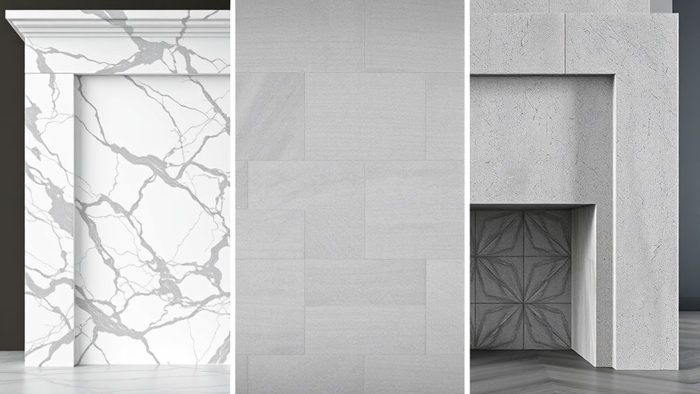 fireplace style and finishes
