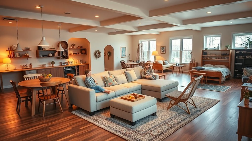 flexible functional shared spaces