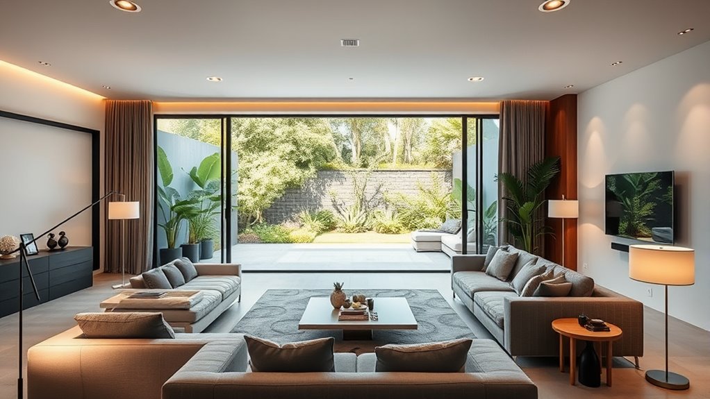 flexible home lighting ventilation