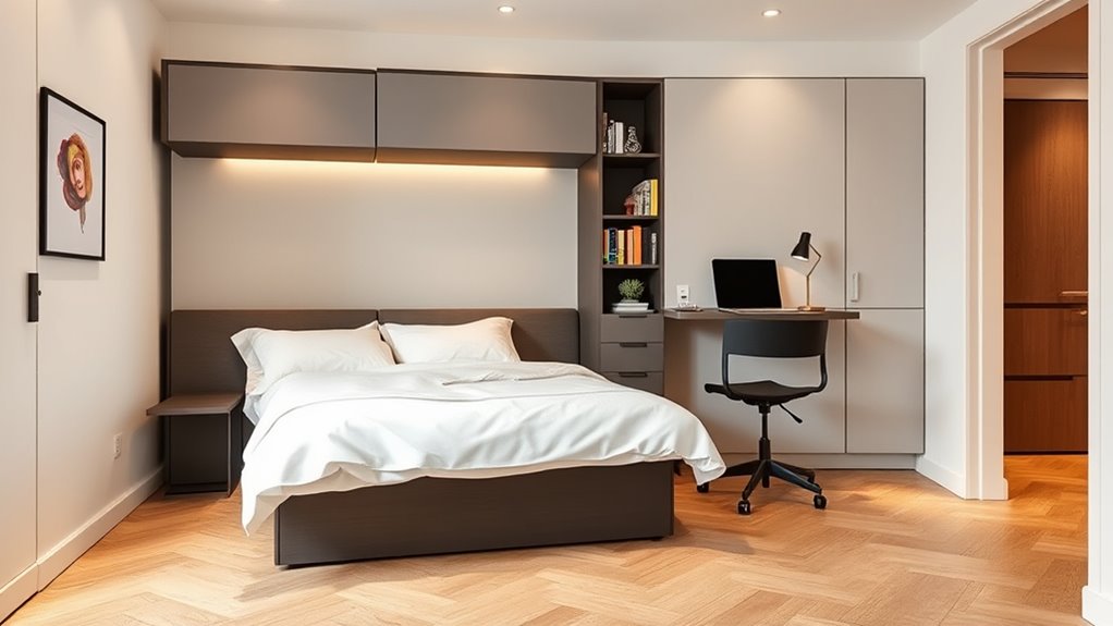 flexible multi purpose furniture arrangement