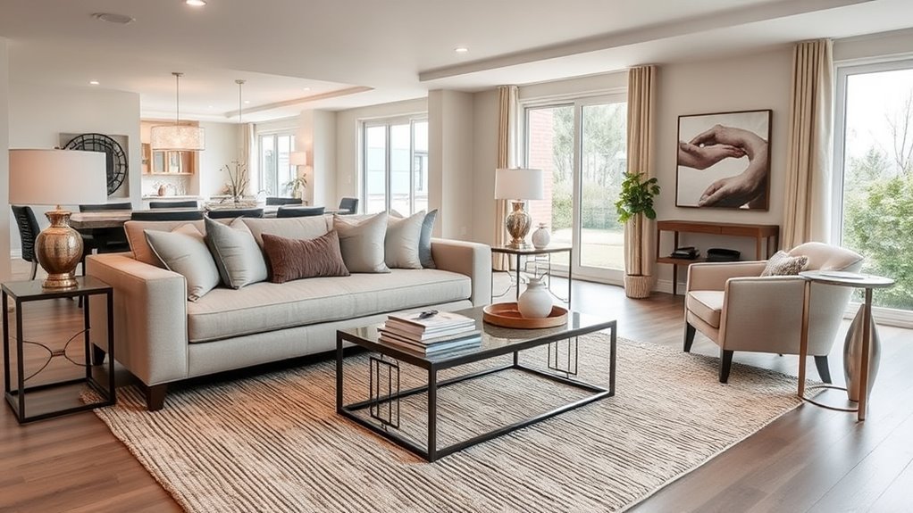 flexible well lit coordinated spaces