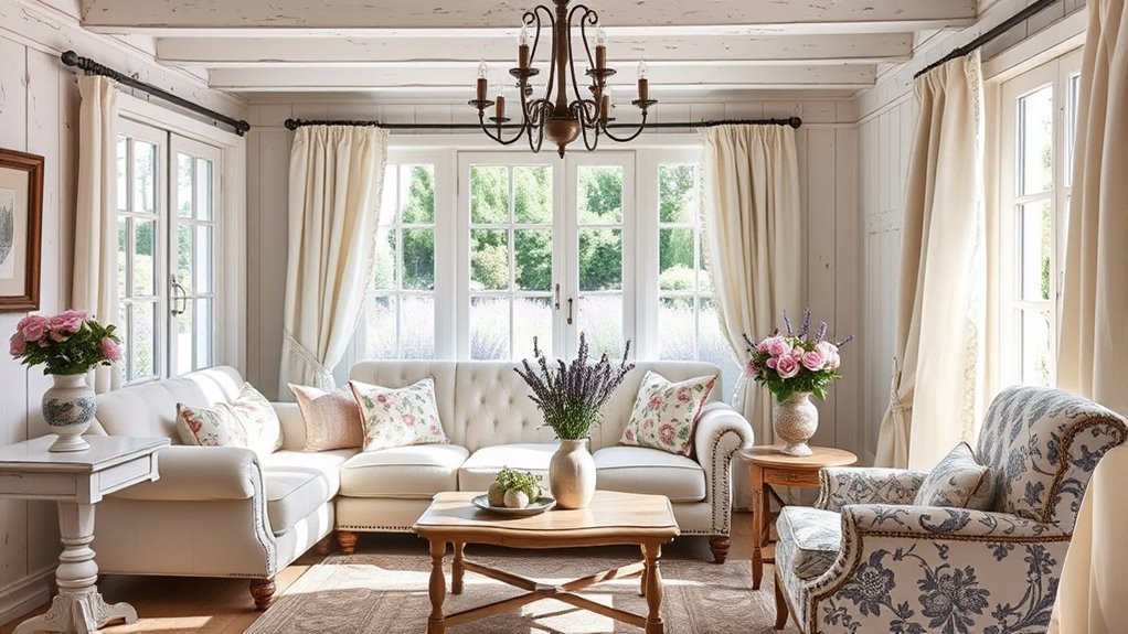 french vintage floral decor