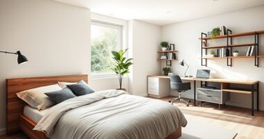 guest room and office