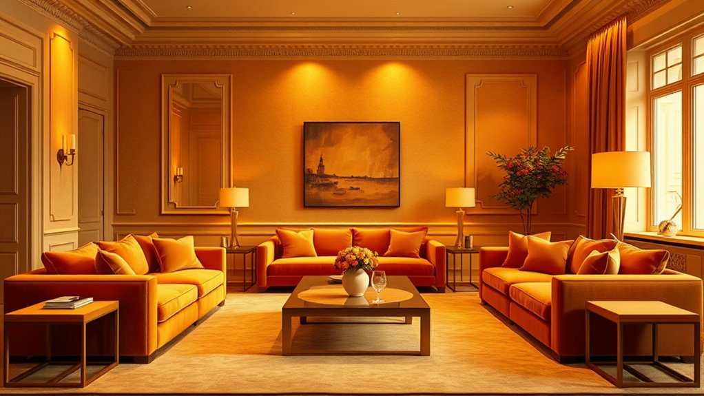 harmonious color palette selection