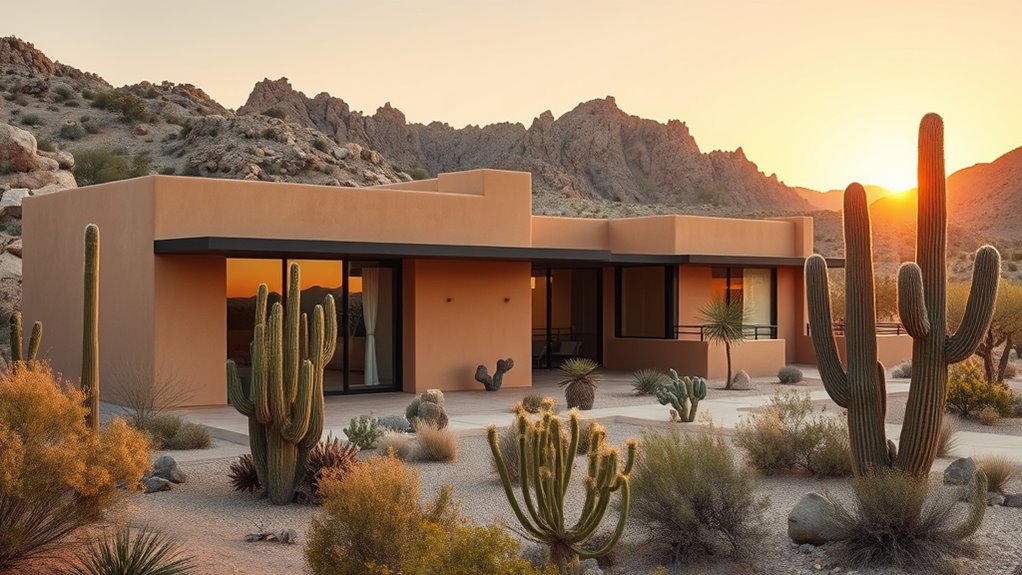 harmonious desert inspired design