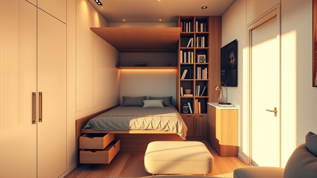 hidden multi functional storage