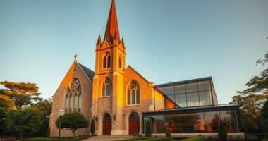historic church transformed into luxury residence