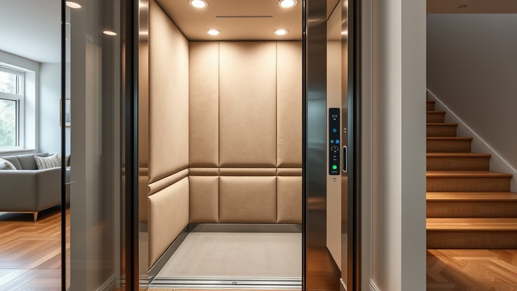 home elevator customization options