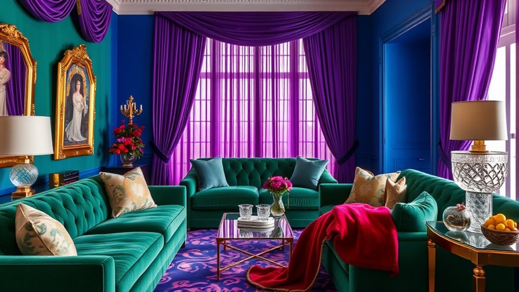 jewelry inspired color accents