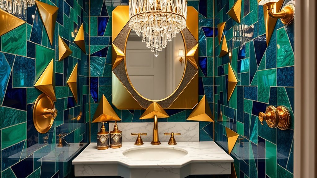 jewelry inspired decor accents