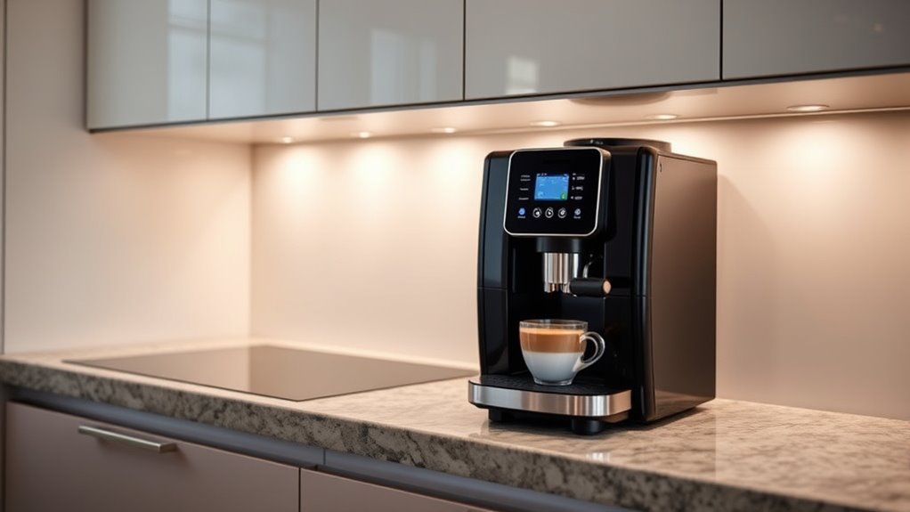 key coffee machine features