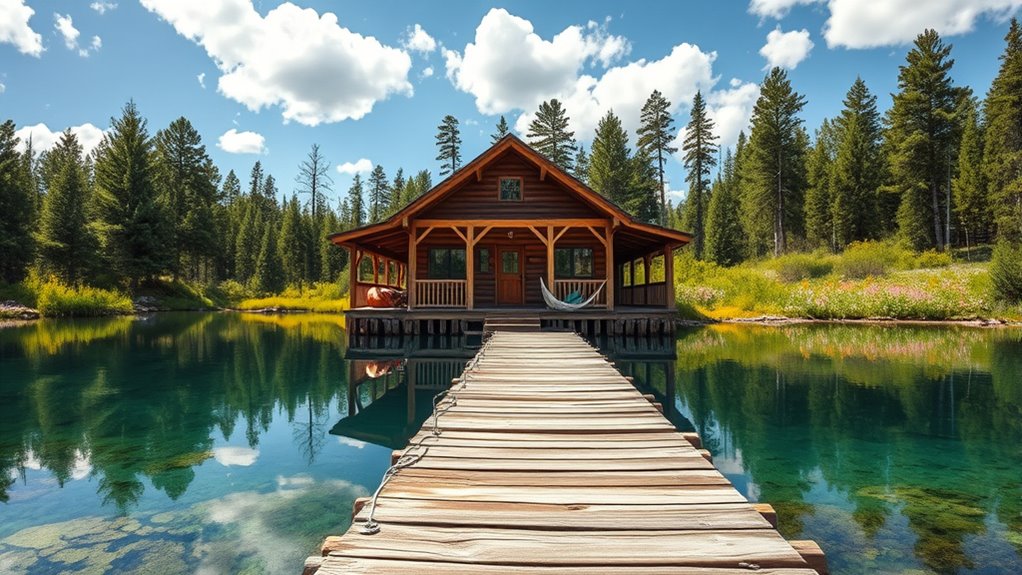 lakeside outdoor recreational spaces