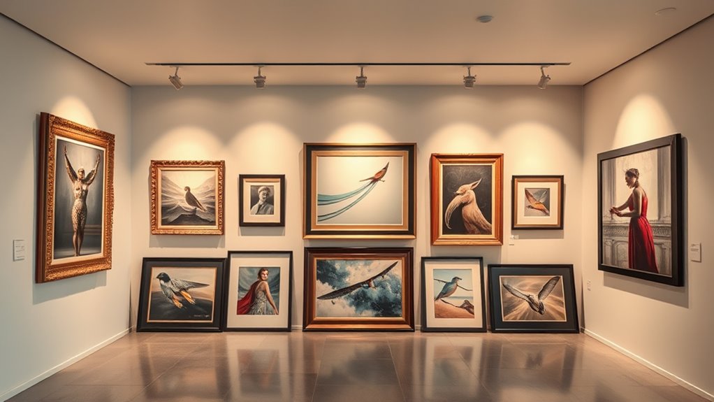 lighting framing and display