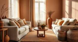 luxurious earthy neutral palette