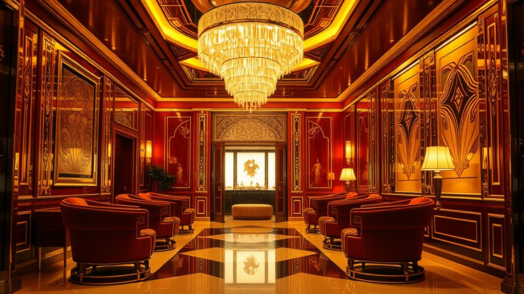 luxurious geometric modernism