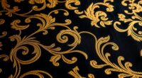 luxurious gold silk rugs