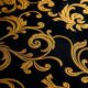 luxurious gold silk rugs