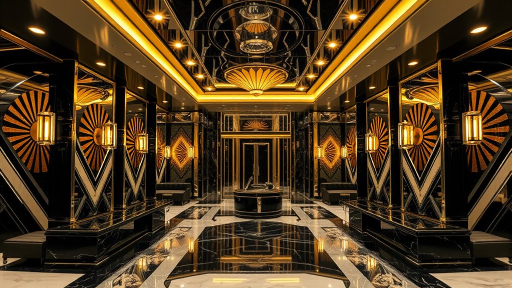 luxurious modern geometric ornamentation
