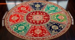 luxurious silk carpet selection