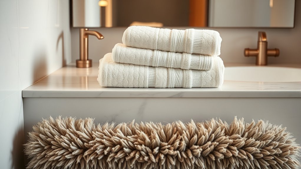 luxurious textile layering decor