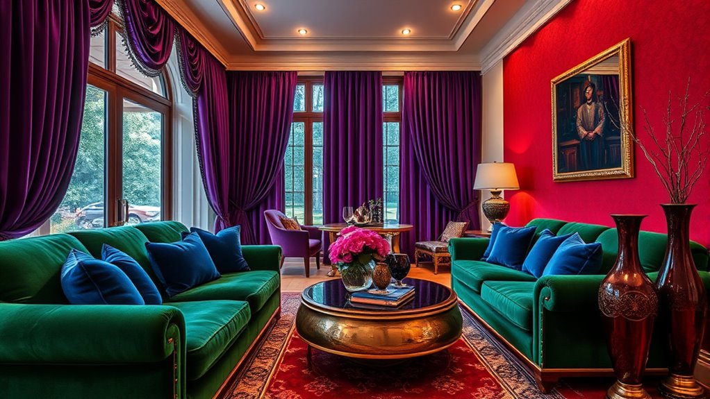 luxurious timeless jewel hues