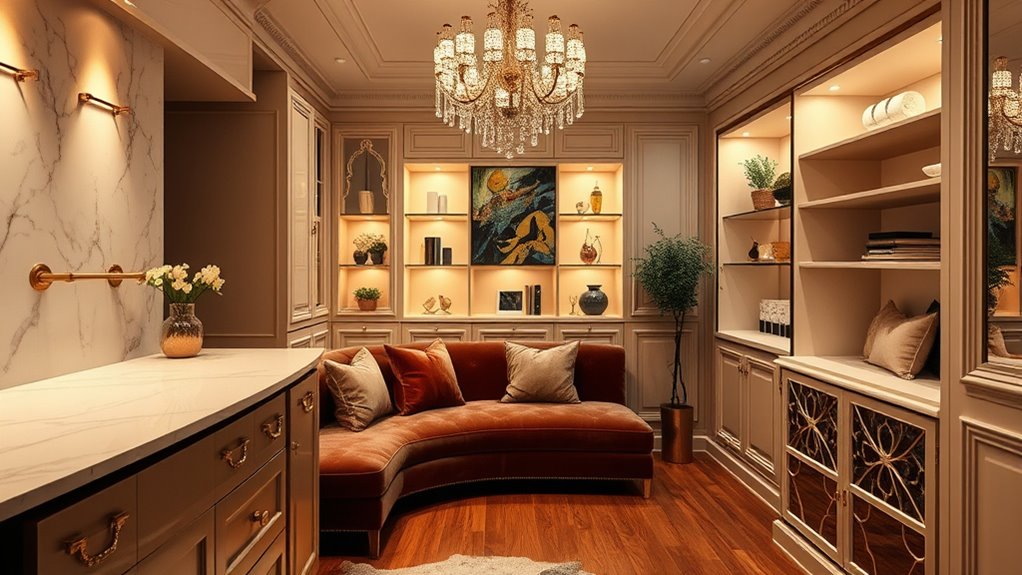 luxury accents elevate small spaces
