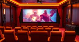 luxury cinematic home setup
