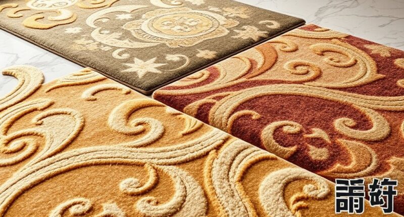luxury hypoallergenic silk carpets